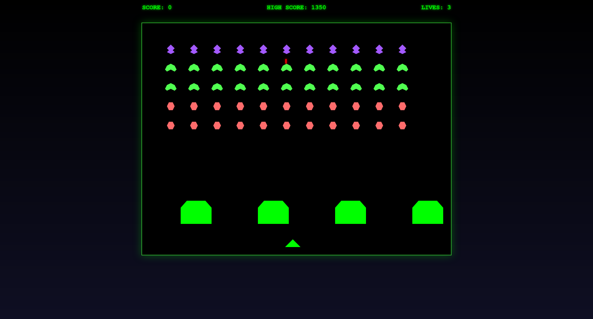 Space Invaders Game